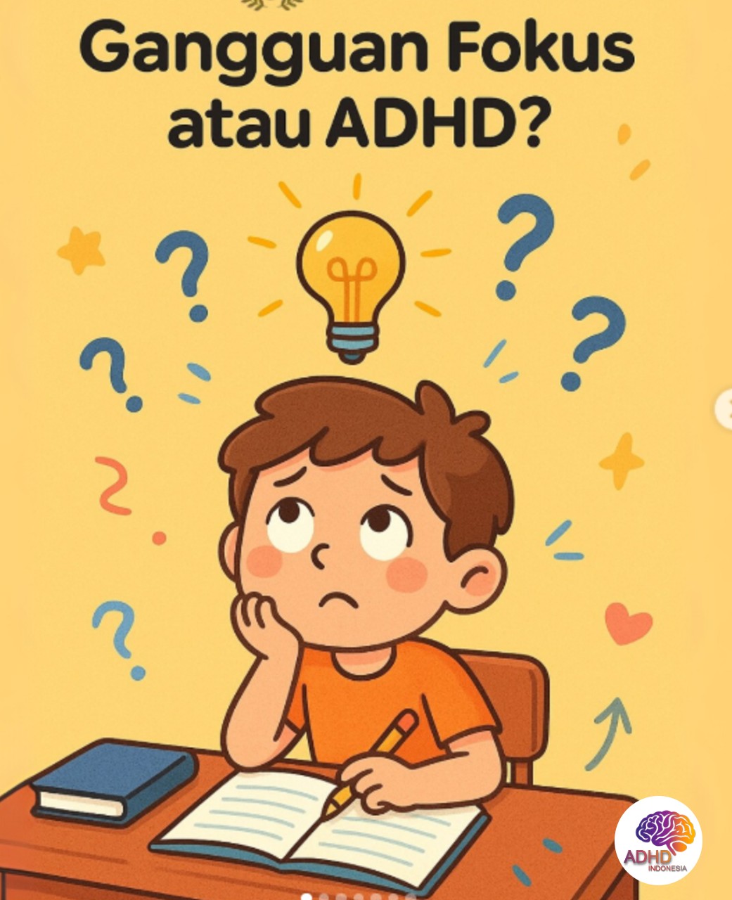 ADHD dan Kesulitan Fokus Anak: Edukasi untuk Keluarga di Kota Gorontalo